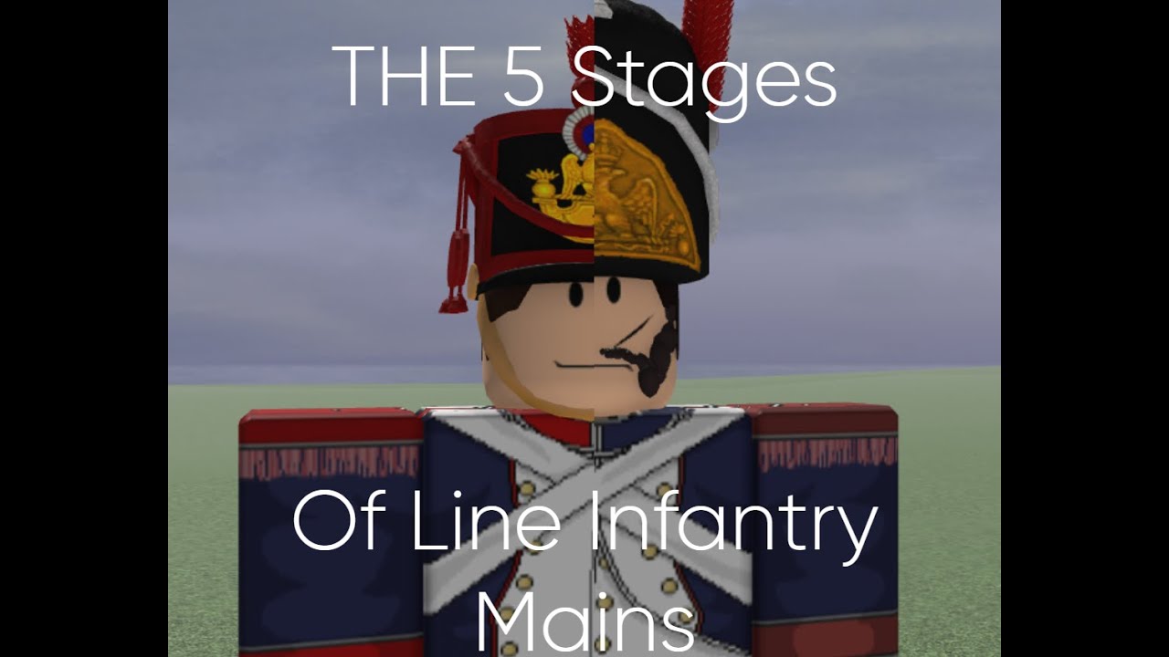 The 5 Stages of Every Line Infantry Main | Roblox Blood and Iron