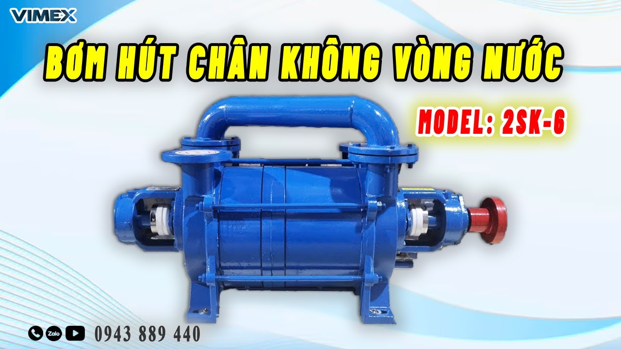 Bơm Hút Chân Không Vòng Nước 2SK-6