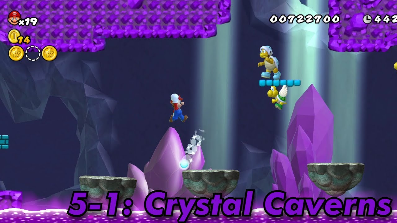 W5-1: Crystal Caverns - New Super Mario Bros. 3 Custom Level