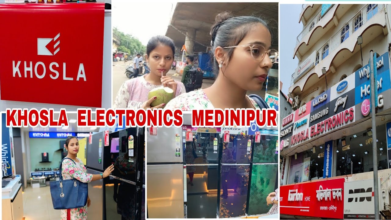 ফ্রিজ☃️ দেখতে চলে গেলাম Medinipur Khosla Electronics.