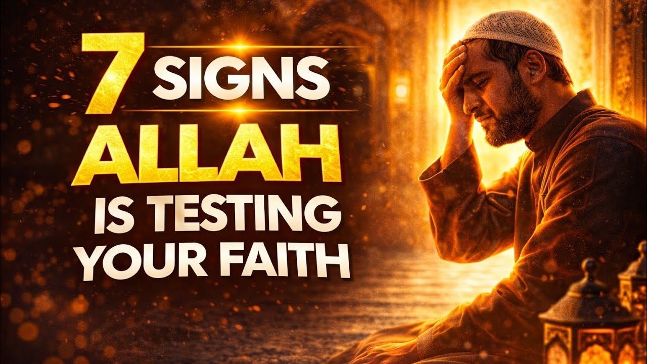 7 Signs Allah Is Testing