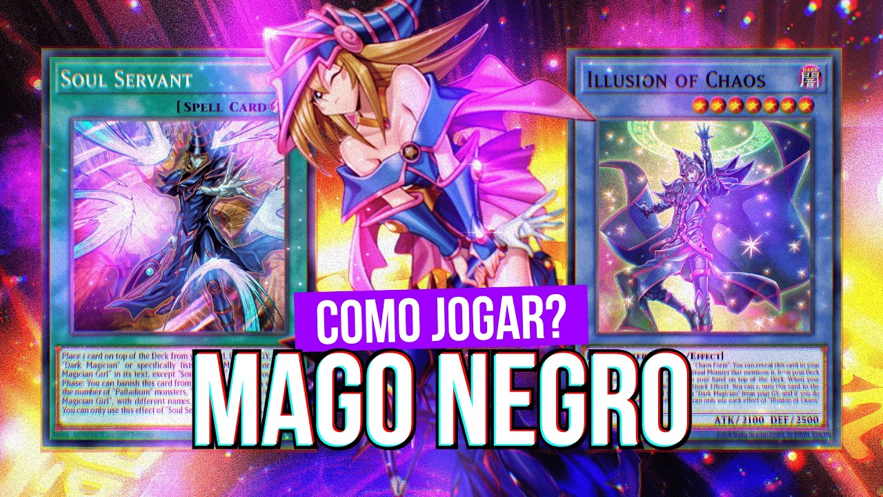 COMO JOGAR COM MAGO NEGRO? O MAGO ESTÁ IMPLACÁVEL! COMBO SECRETO! - YU-GI-OH! DUEL LINKS #267