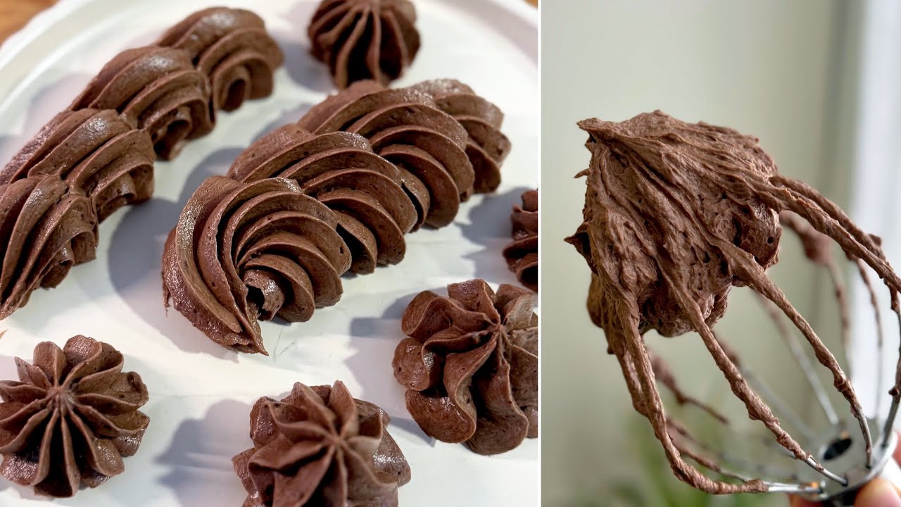 FŐZÖTT CSOKOLÁDÉKRÉM 🍫🤎 töltésre és díszítésre kiváló választás 🎂 - Tortakrém - BebePiskóta 