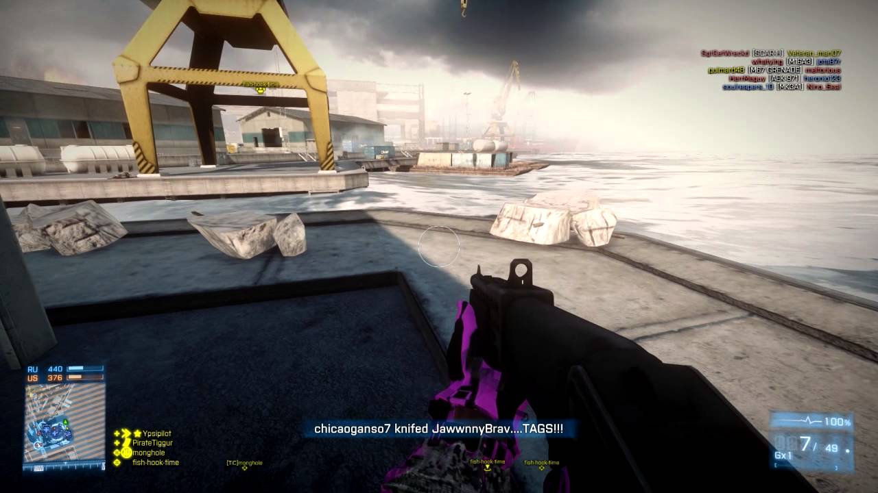 PURPLE GLOVES!