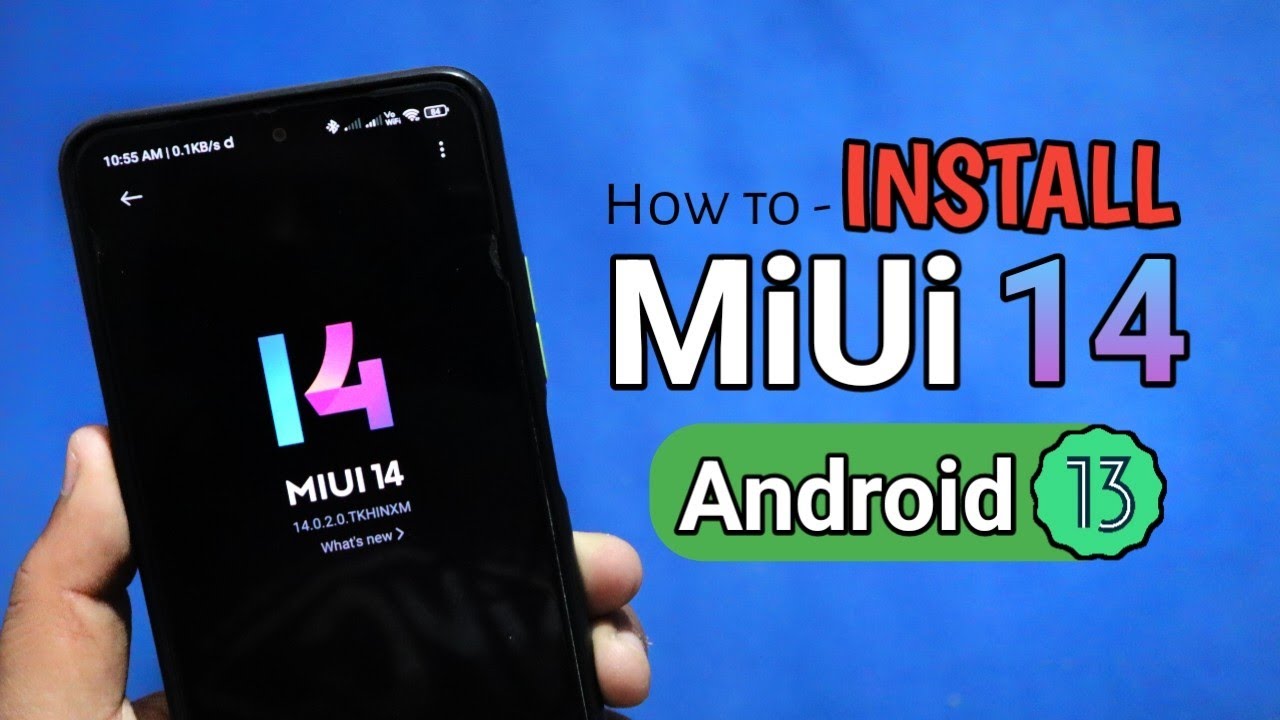 Install MIUI 14 Update Manually in Any Xiaomi  Device || Without any Data loss🔥