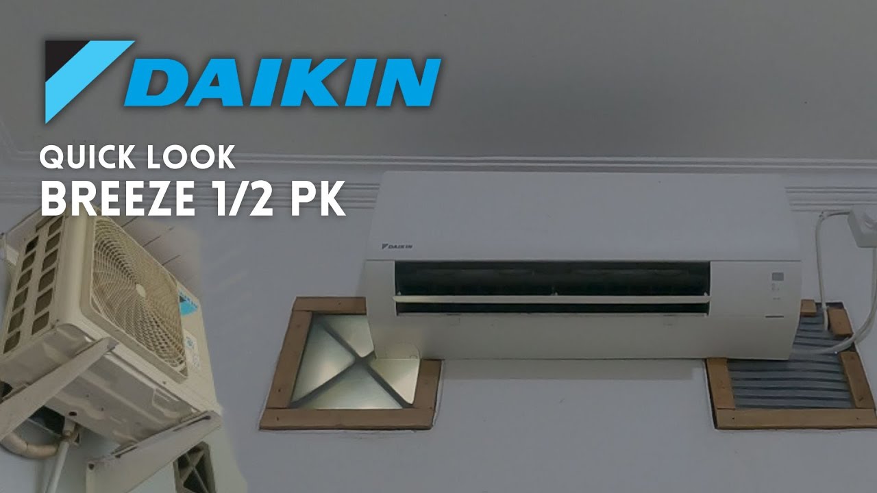 Daikin Breeze Series 1/2 PK | Quick Look