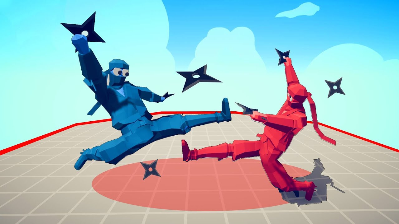 ЧЕМПИОНАТ НИНДЗЯ - ТУРНИР | ВКЛАДКИ - Totally Accurate Battle Simulator