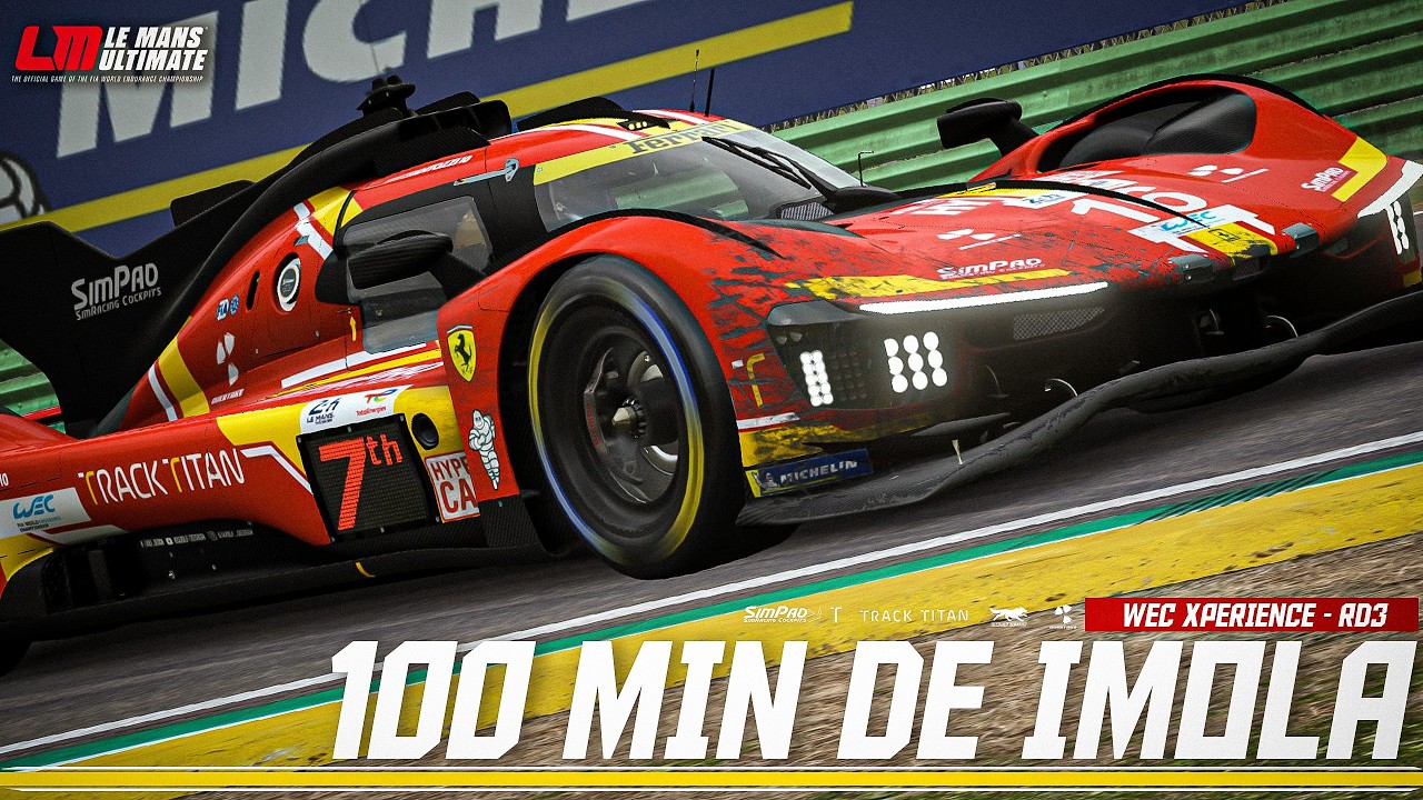 Hoje é dia de WEC Xperience! 100 minutos de Imola com a Ferrari Hypercar