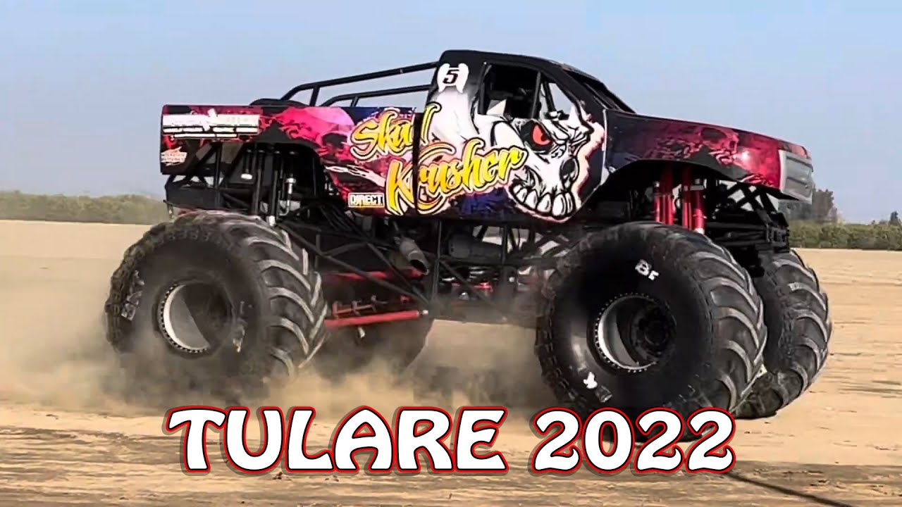 Scattered and Skull Krusher Monster Trucks Highlights Tulare, CA Show 1 and 2!