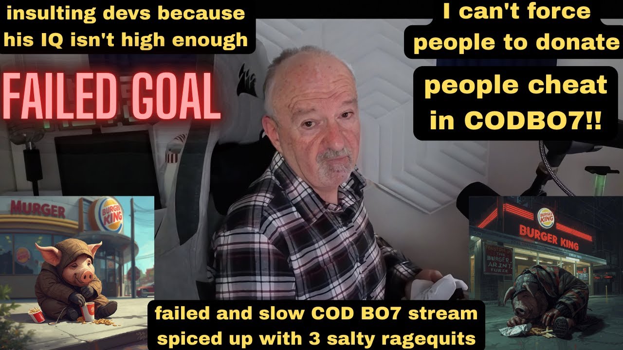 DSP — люди жульничают в BO7 — неудачный и медленный стрим по COD BO7, приправленный тремя гневным...