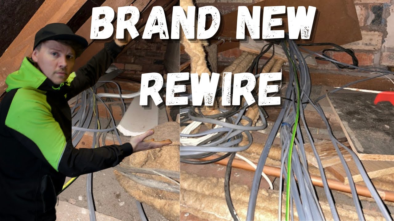 Disgraceful NEW Rewire!! Cowboys!! Electrician