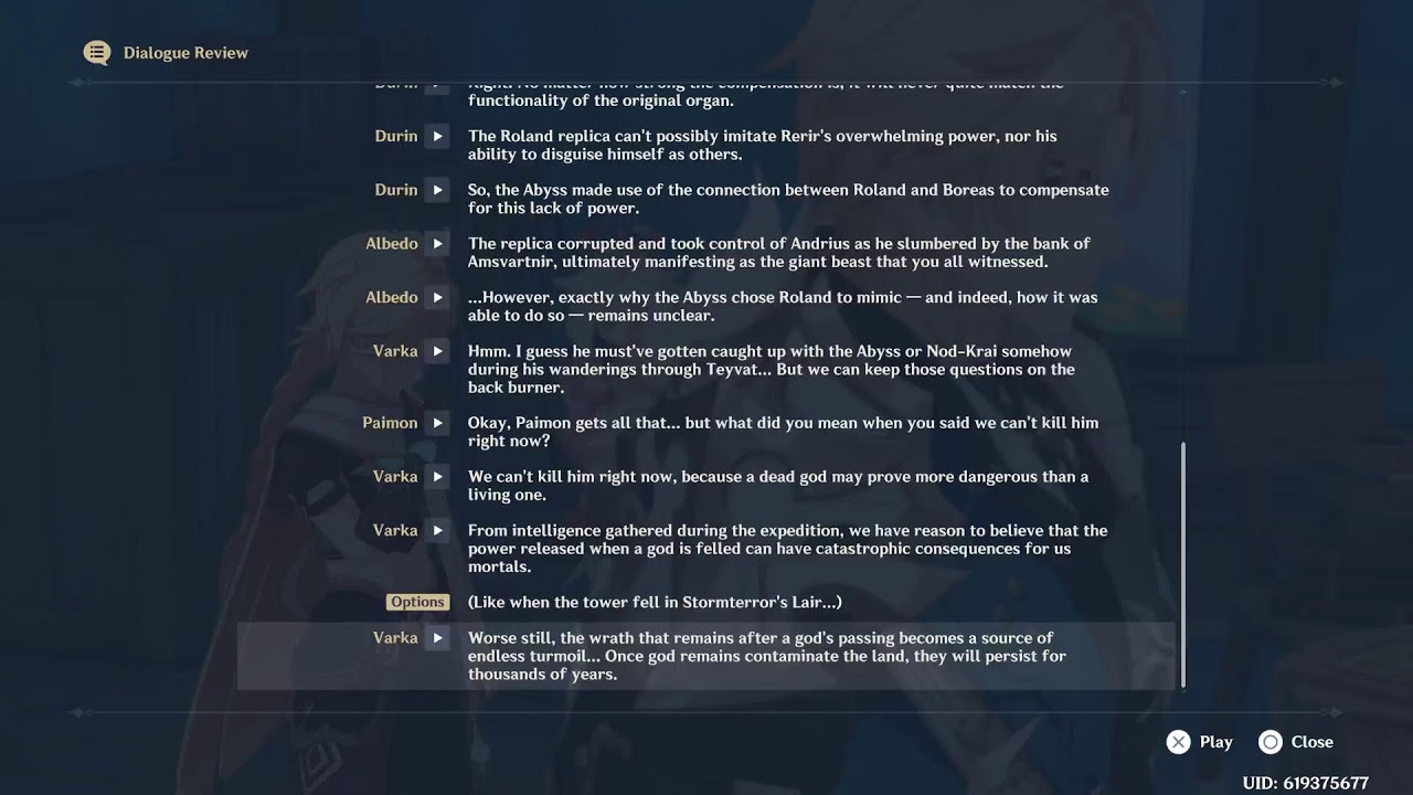 Genshin Impact Update