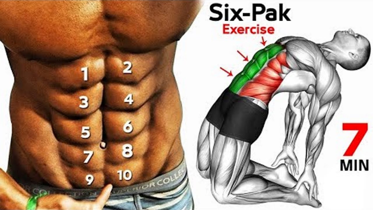 🔥 7 Min ABS Workout at Home | Flat Stomach & Six Pack Exercises | Body Burners