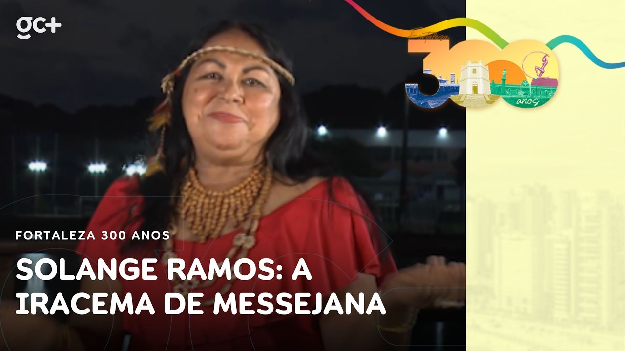 FORTALEZA 300 ANOS | Solange Ramos encarna a personagem Iracema no bairro Messejana