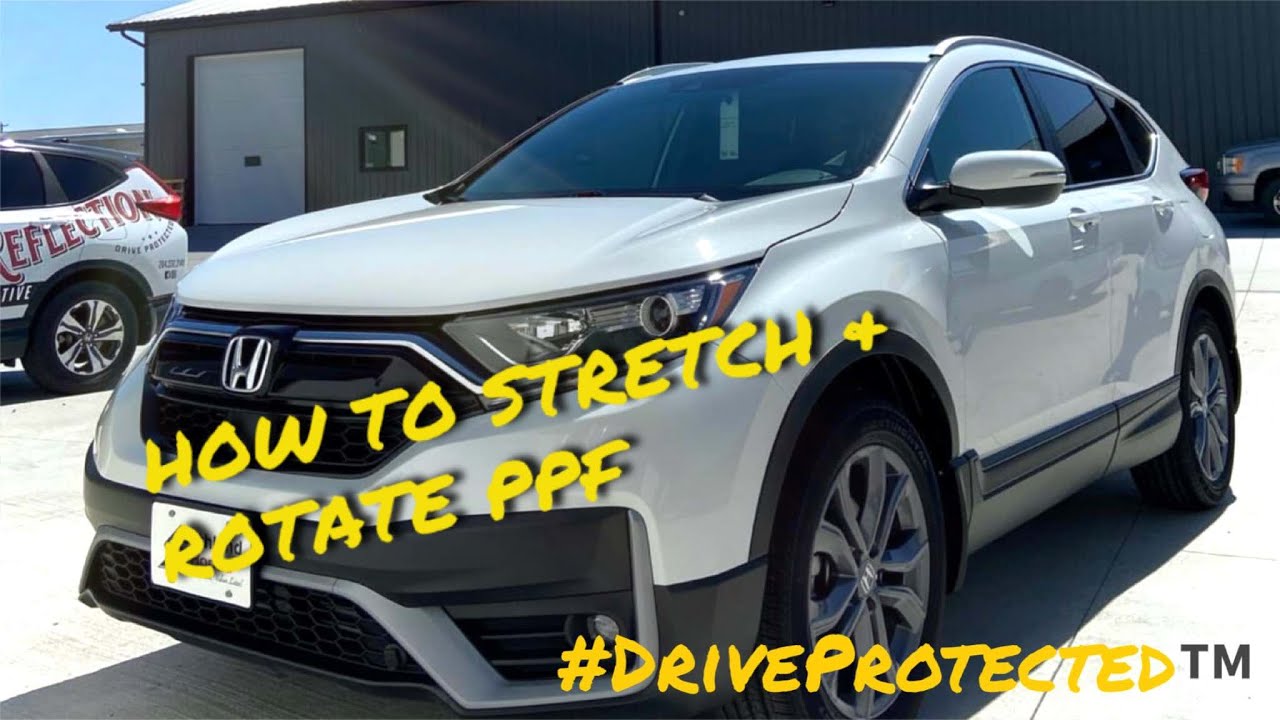 PT#2 Stretch & Rotate - Honda CR-V Bumper PPF Install
