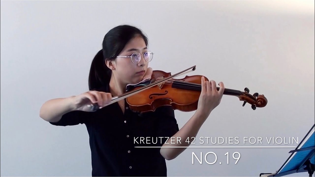Kreutzer 42 Studies(Etudes) For Violin【No.19】