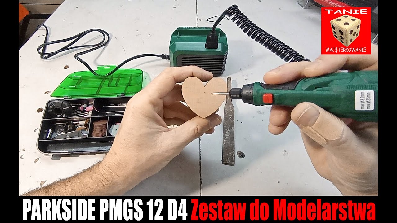 PARKSIDE PMGS 12 D4  Zestaw do Modelarstwa i Grawerowania z Lidla