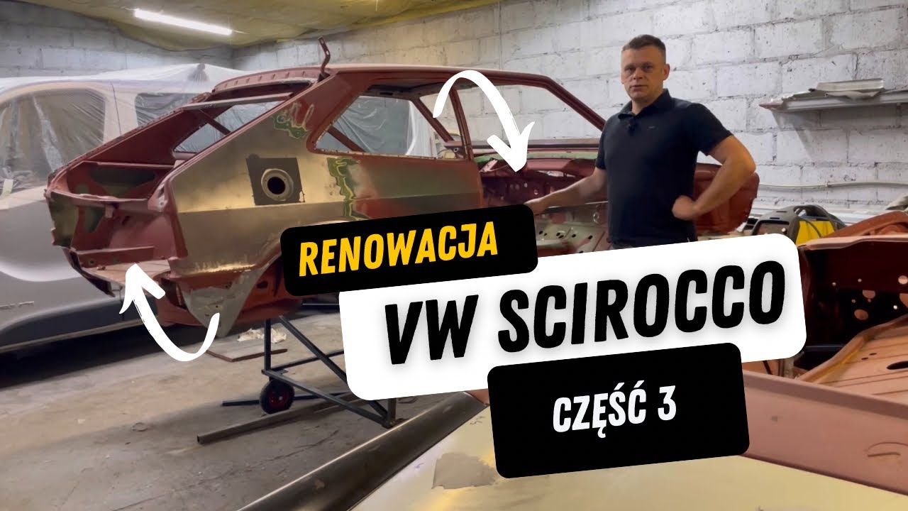 Naprawa blacharska Volskwagena Scirocco MK1