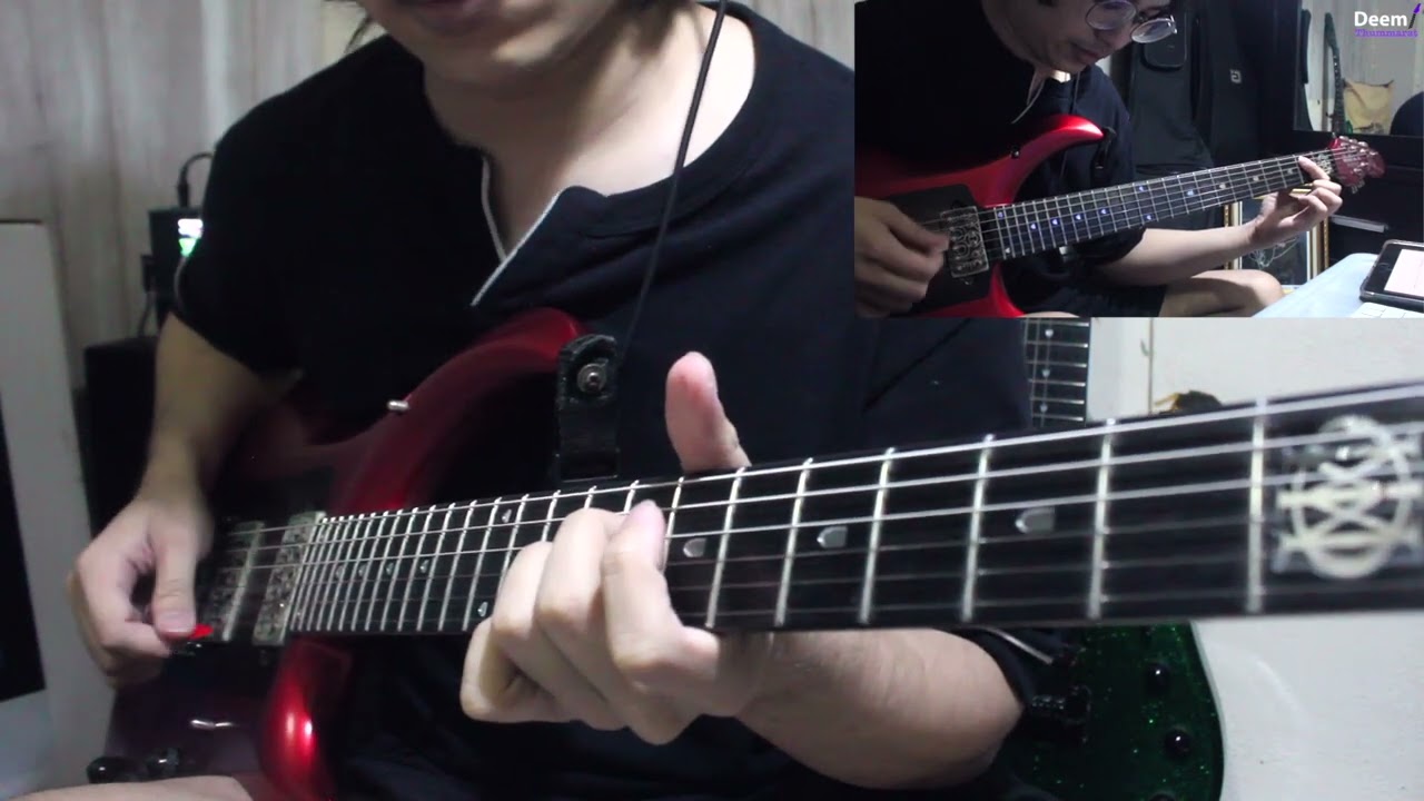 Dream Theater - Invisible Monster ( Full Guitar Cover By Deem Thummarat )