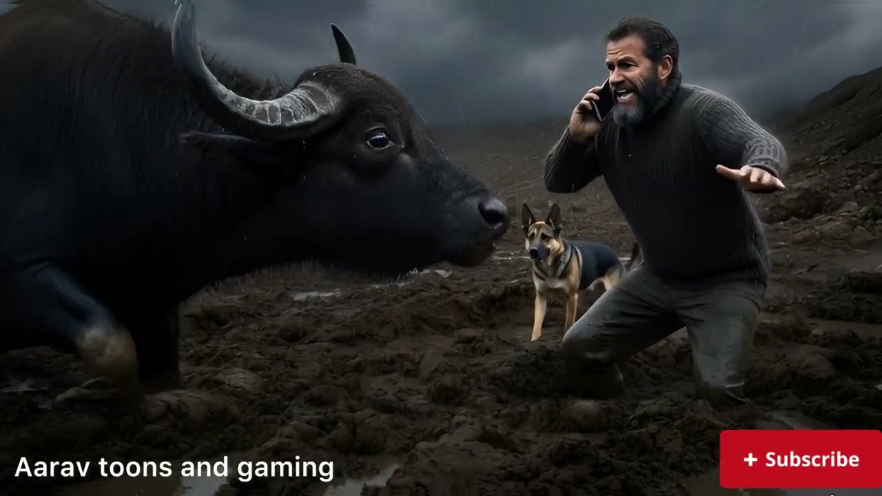 Buffalo Saved From DEADLY Landslide Thanks to Smart Dog’s Quick Warning