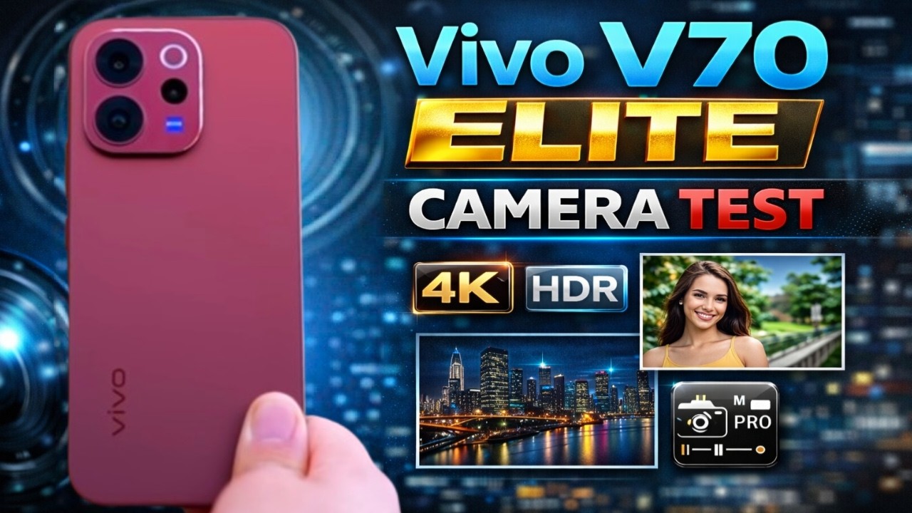 Vivo V70 Elite Camera Settings | Best Camera Settings for DSLR Like Photos 📸 | Vivo v70 Camera Test