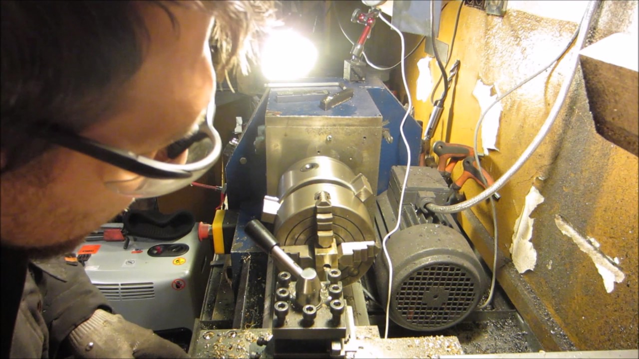 Nakrętka trapezowa - Wytaczam otw&oacute;r prt. 3 nut trapezoidal lathes