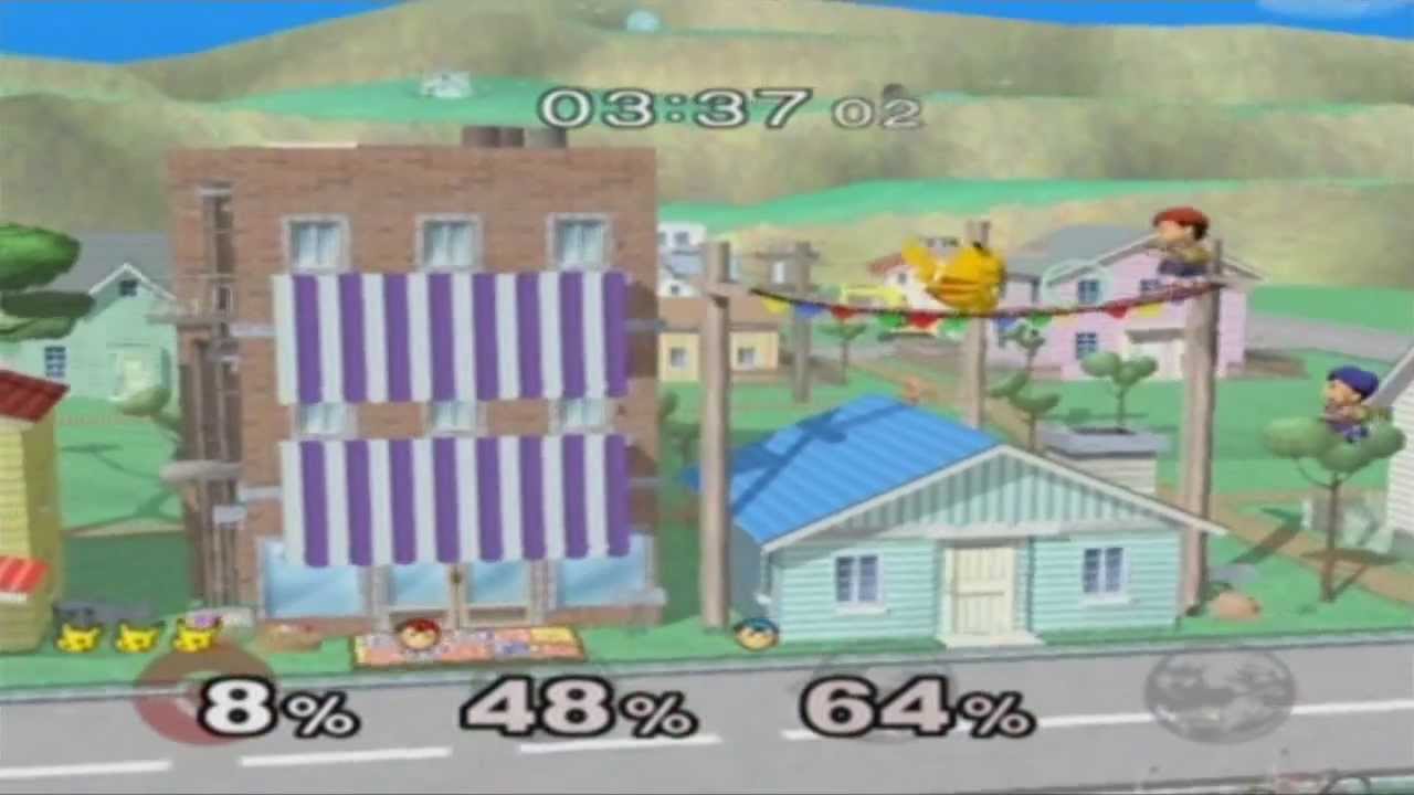 Super Smash Bros. Melee - Adventure Mode - Pikachu