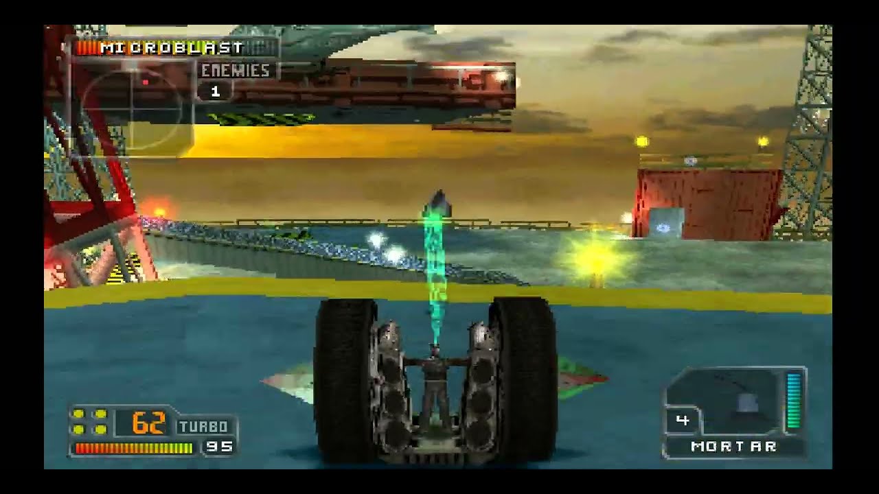 Twisted Metal 4 super axel - tournament - the oil rig