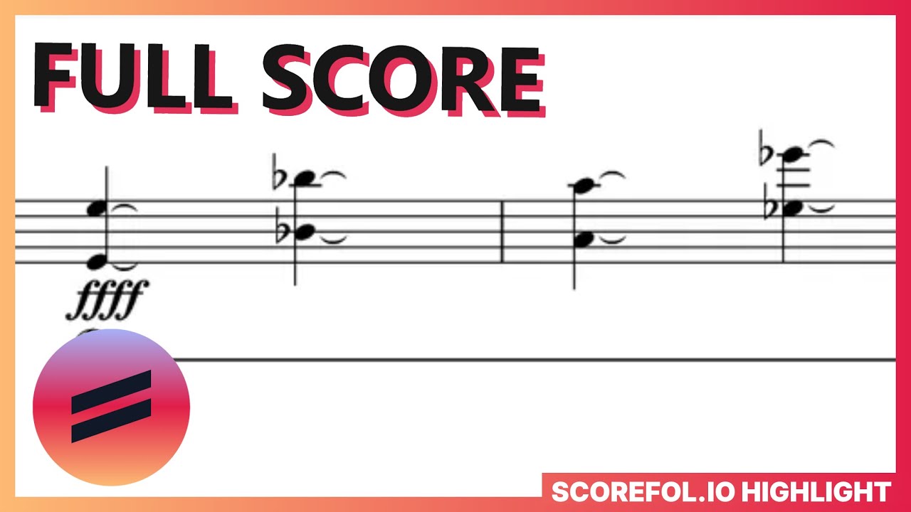 Angela Elizabeth Slater — Tautening skies [w/ score]