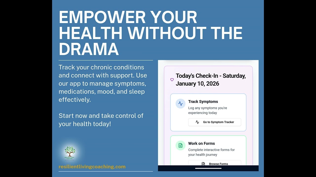 Empower Your Health Journey without the Drama | Resilient Living Coaching 