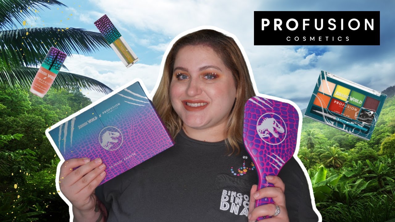 Profusion x Jurassic World | 3 Looks + Review (Cruelty-Free & Vegan!)
