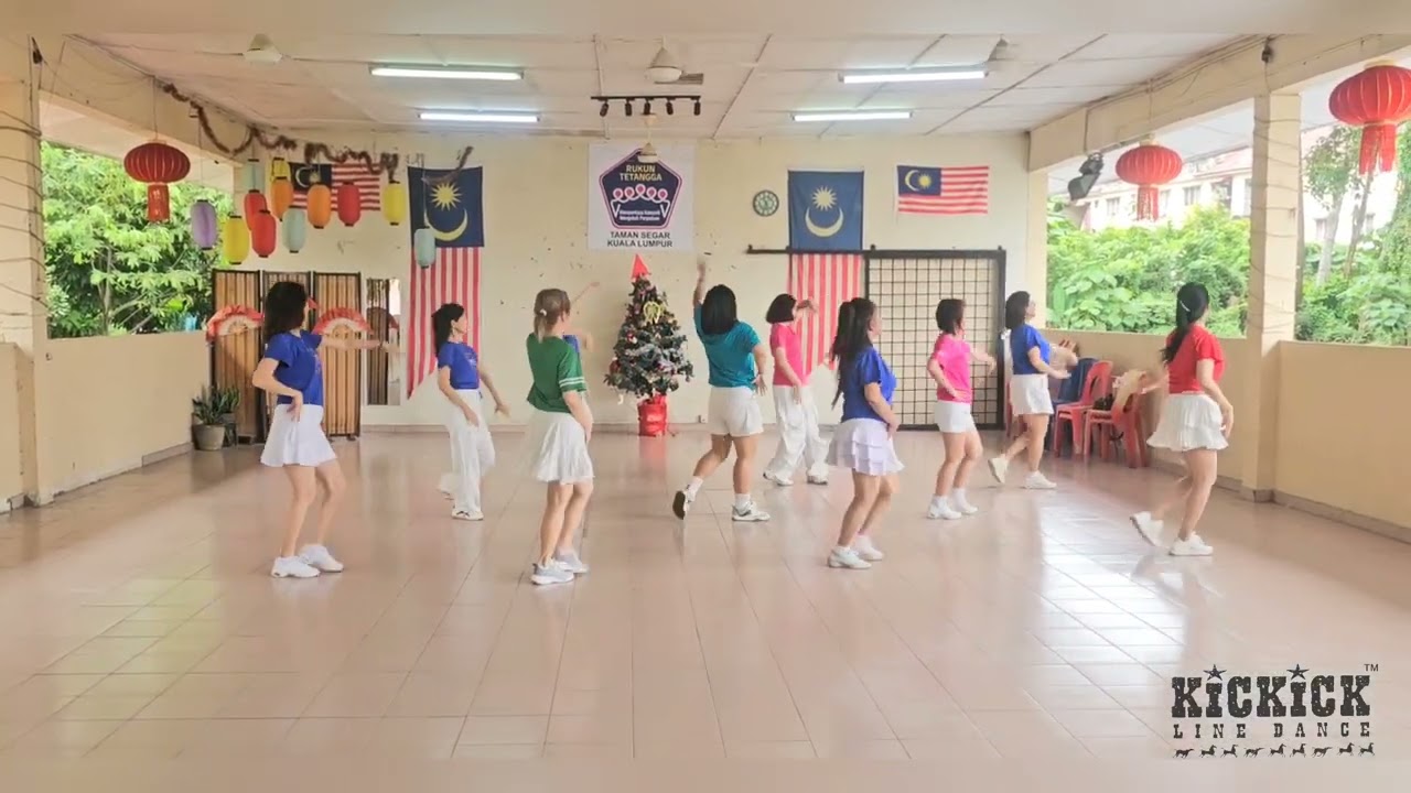 爱自己世界才会美丽 Ai Zi Ji Shi Jie Cai Hui Mei Li  - Kickick Line Dance 