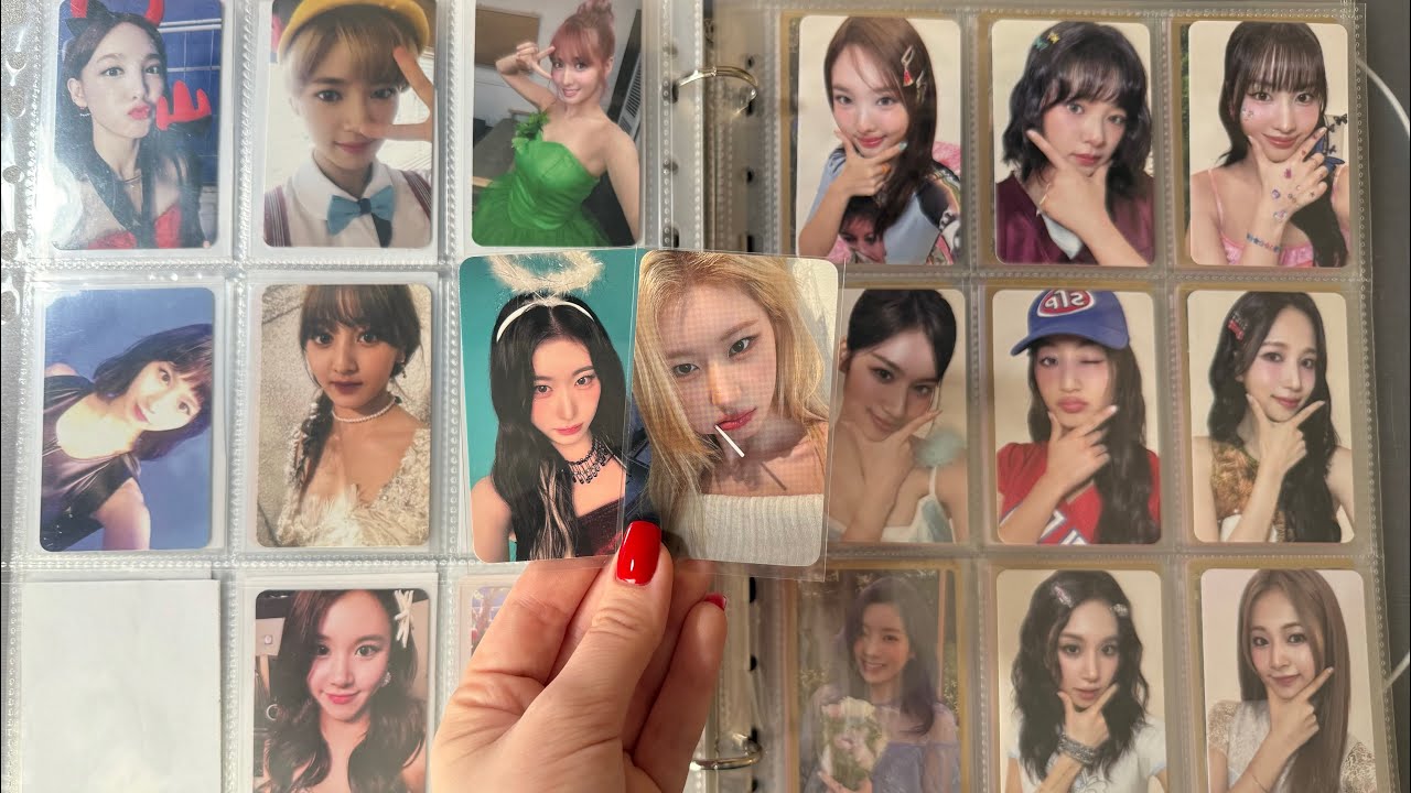 организация кпоп фотокарт #8 twice, itzy
