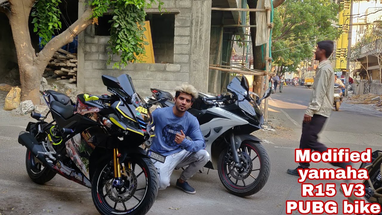 Yamaha R15 V3 Modification | PUBG BIKE | Devil