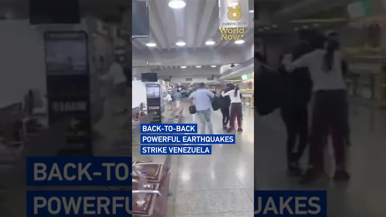 Back-to-back powerful earthquakes strike Venezuela