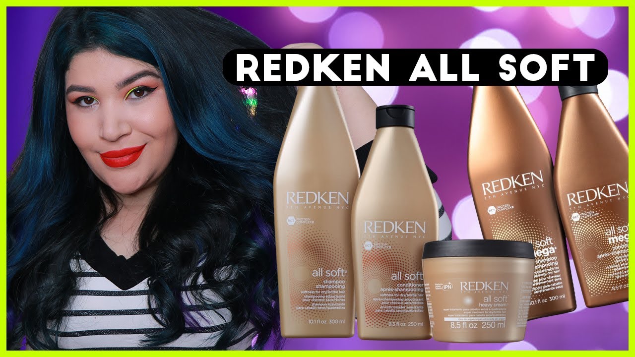 🥰Cabelo super macio com REDKEN ALL SOFT & ALL SOFT MEGA