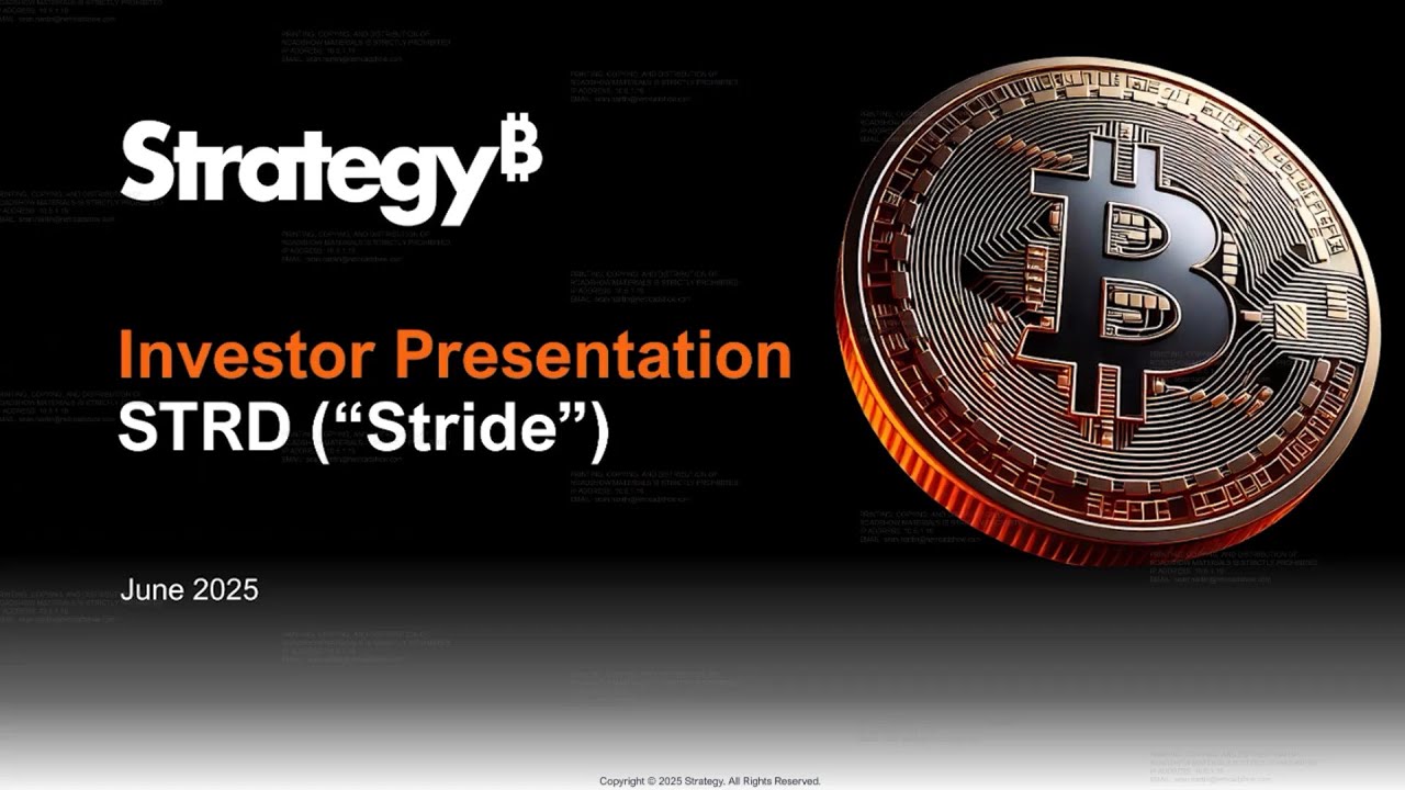 Strategy's Stride STRD Perpetual Preferred Stock IPO Backed by Bitcoin | Michael Saylor and Phong Le