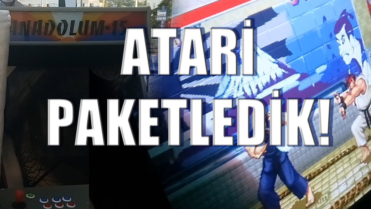 30 Yıllık Atari Makinasını Paketledik!