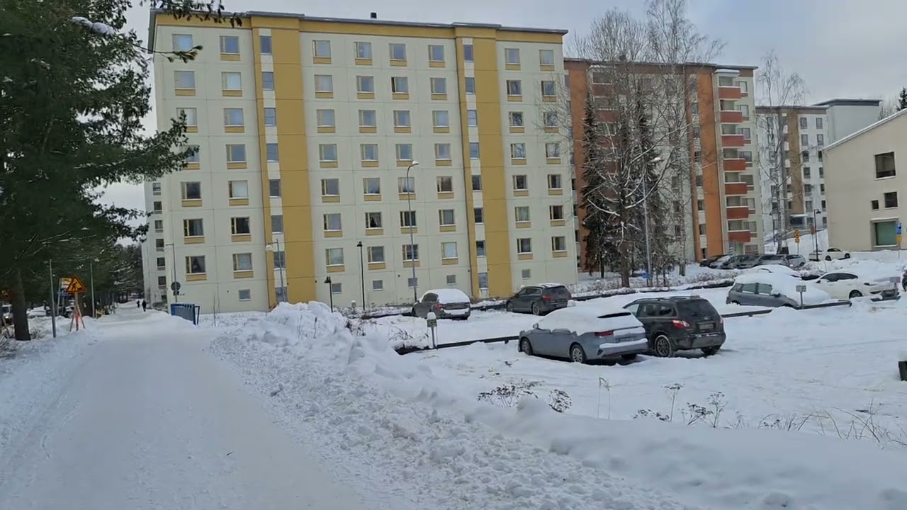 WINTER IN FINLAND/SNOW DAY!