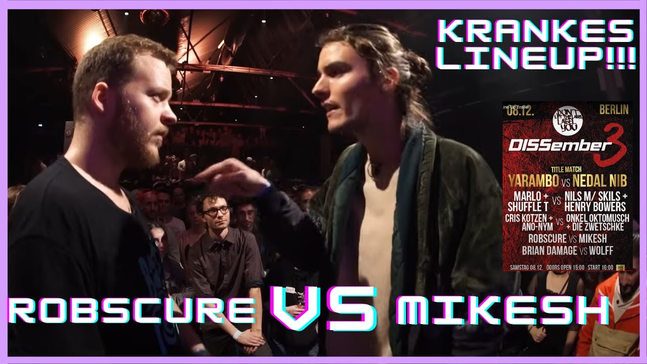 NEILZ. JUDGED. BATTLERAP.: Robscure vs Mikesh (DLTLLY Dissember 3) Reaction
