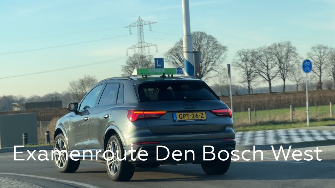 Examenroute Den Bosch West.