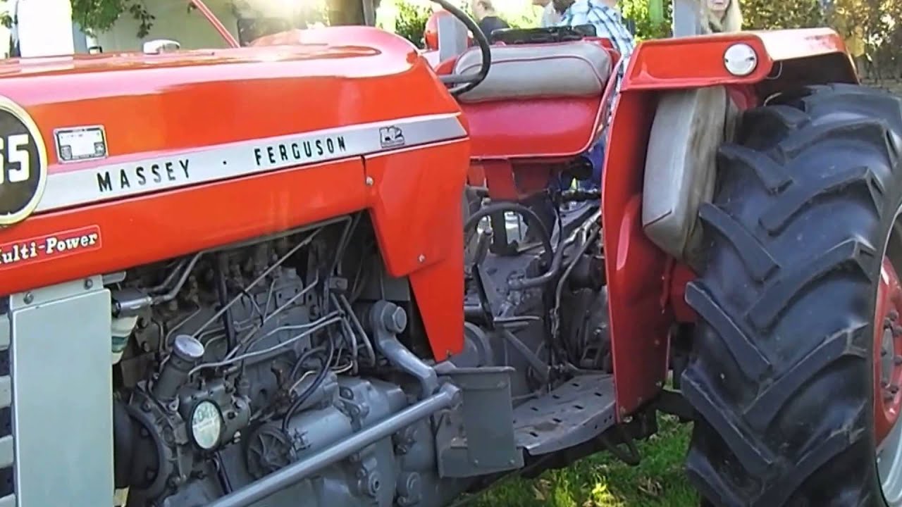 1969 Massey Ferguson 165 Multi Power red Diesel Tractor