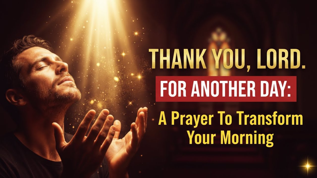 Thank You, Lord, For Another Day: A Prayer To Transform Your Morning