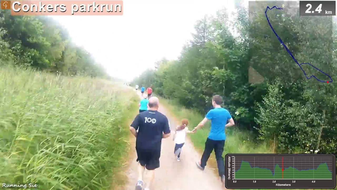 Conkers parkrun - 4x Speed