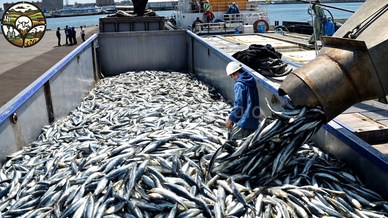 Japanese Anchovy Fishery, How the Japanese Harvest 1 Million Tons of Anchovy Every Year