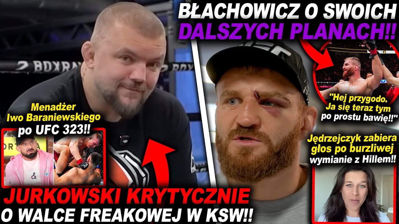 CZY TO KONIEC BŁACHOWICZA W UFC?(KSW,MMA,JURAS,JĘDRZEJCZYK,KHALIDOV,GAMROT,RUCHAŁA,FEN,OKTAGON,FAME)