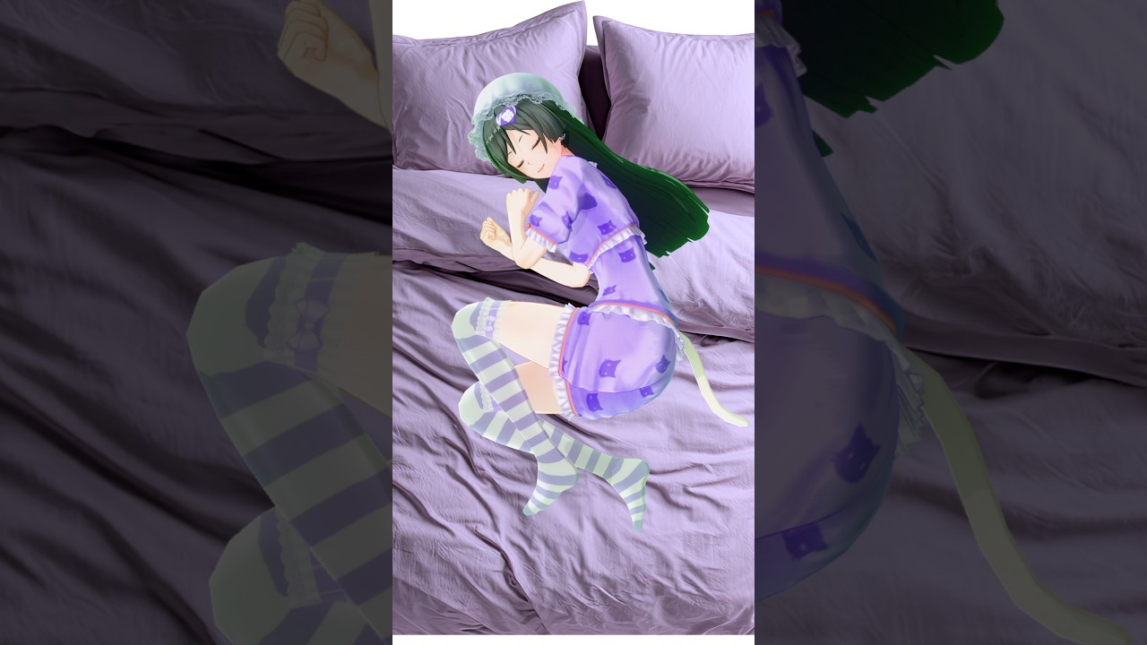 【寝息asmr】頑張った自分にご褒美💜【鬱乃宮セララ】#新人vtuber #眠る #睡眠並走 #睡眠導入 #寝ながら聞ける #睡眠asmr