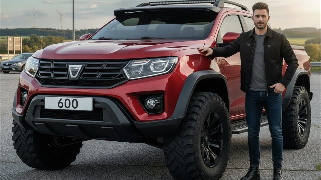 🇩🇪🚘Dacia 600 Pickup Truck 2026 ist da! Dieser günstige Truck schockiert alle!
