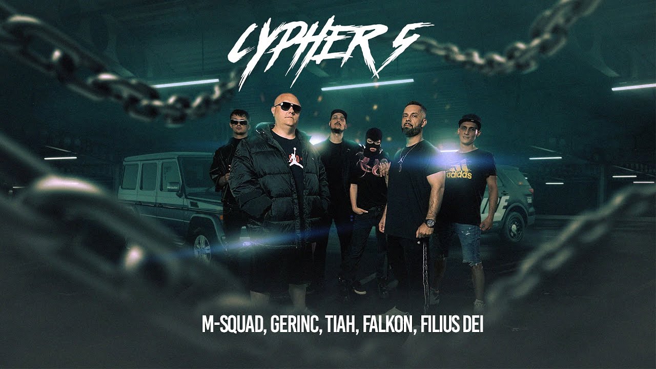 M-Squad - Cypher 5. (k&ouml;zr. Gerinc, Tiah, Falkon, Filius Dei) [Vide&oacute;klip]