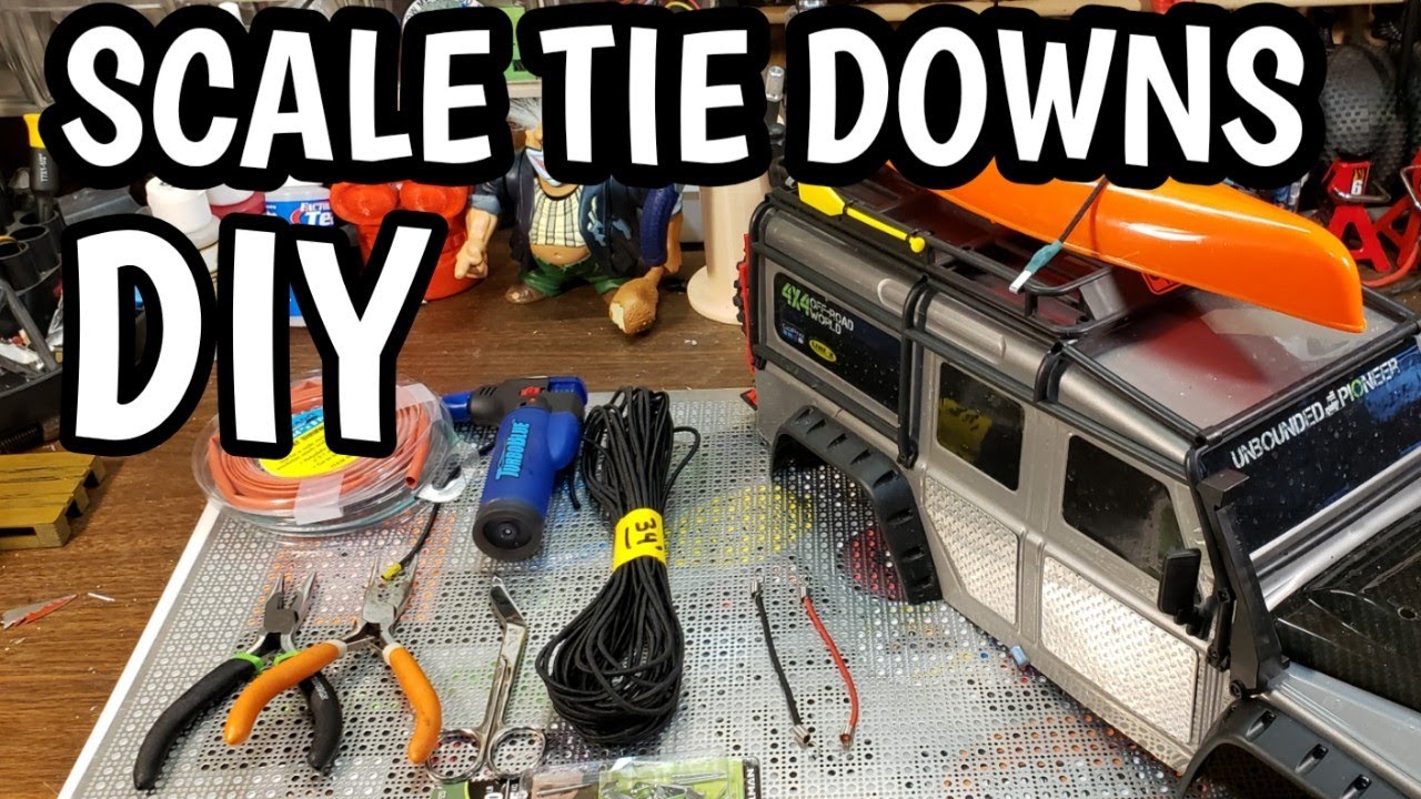 DIY scale tie downs